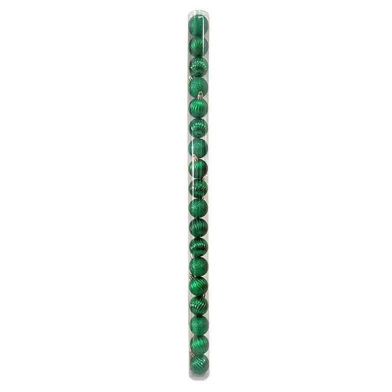 Tubo Bola Natal 18pc Vd CV244413 Cazza