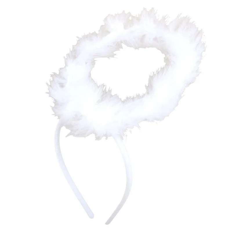 Tiara De Carnaval Anjo Play&amp;fun Branca