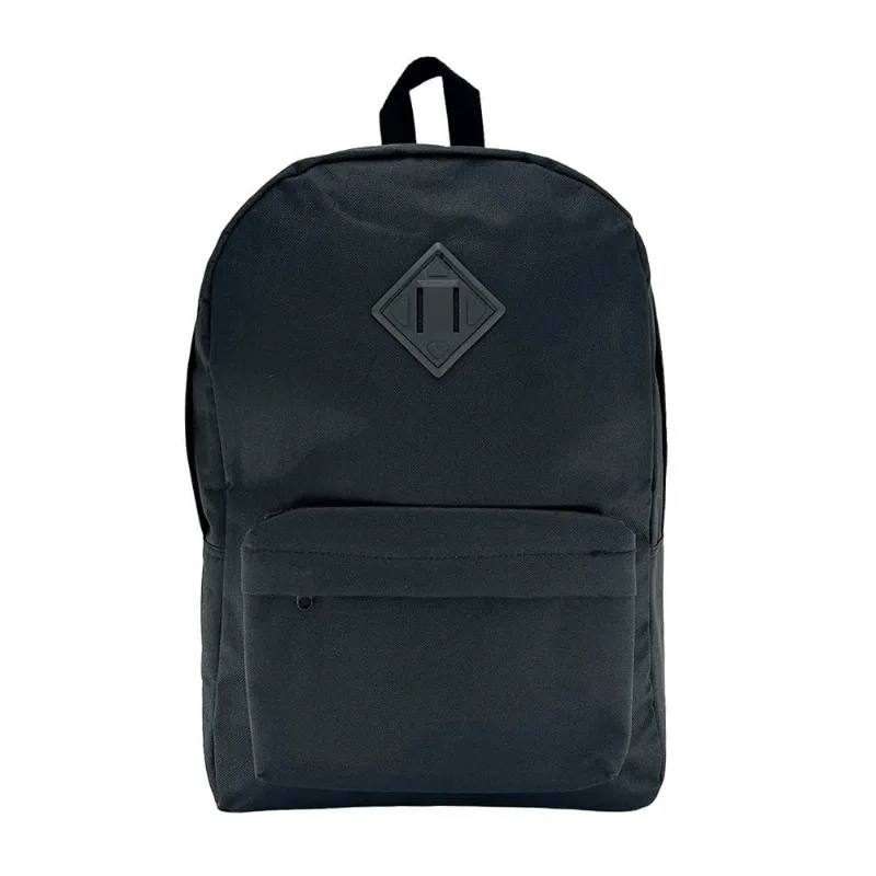 Mochila Escolar PP 30x42x13cm Loffice Preta
