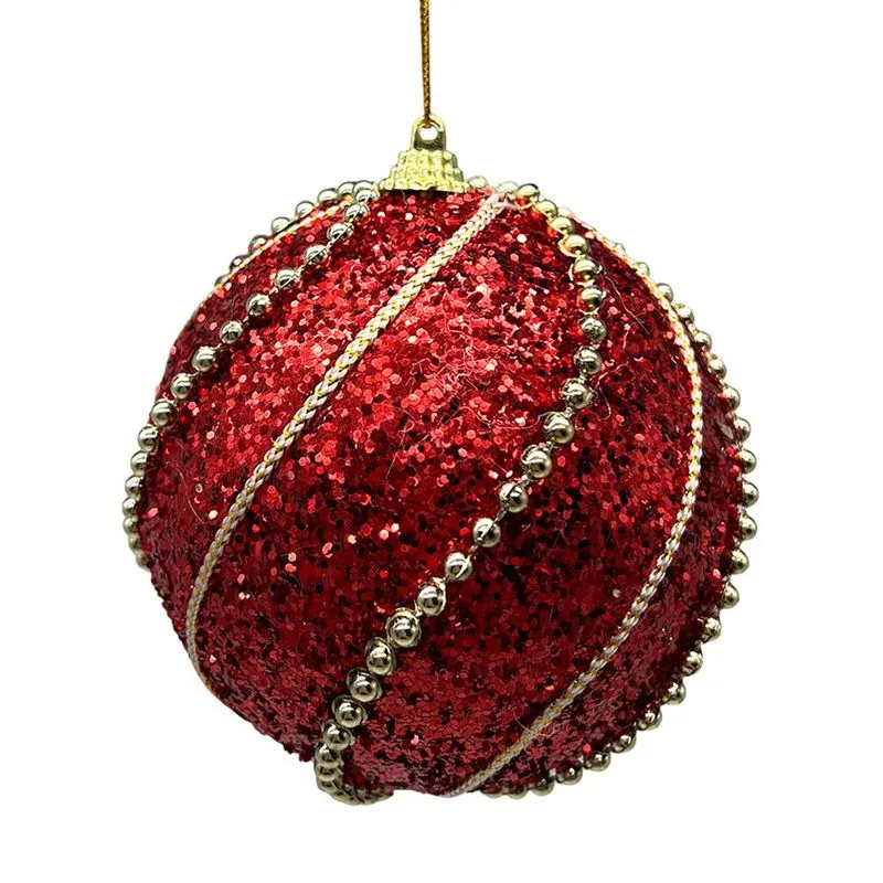 Bola Natal Ornada 10cm Vm Cazza Cv265698