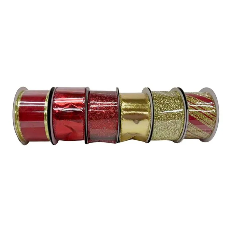 Fita Natalina com Brilho 2mx4cm Cazza CV265798