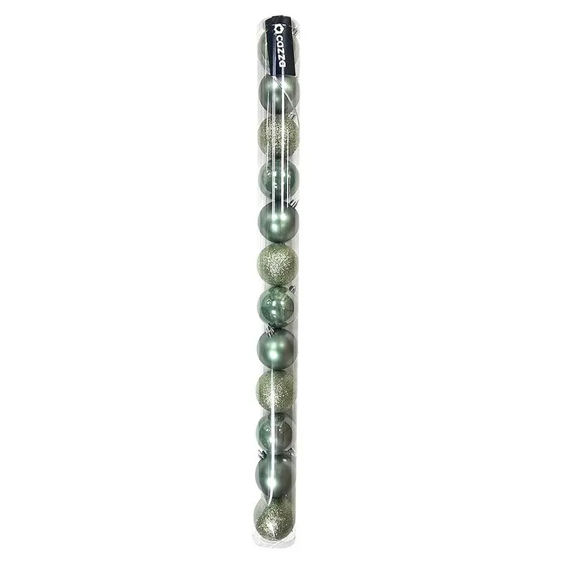 Tubo Bola 6cm 12un Verde Cazza Cv265690