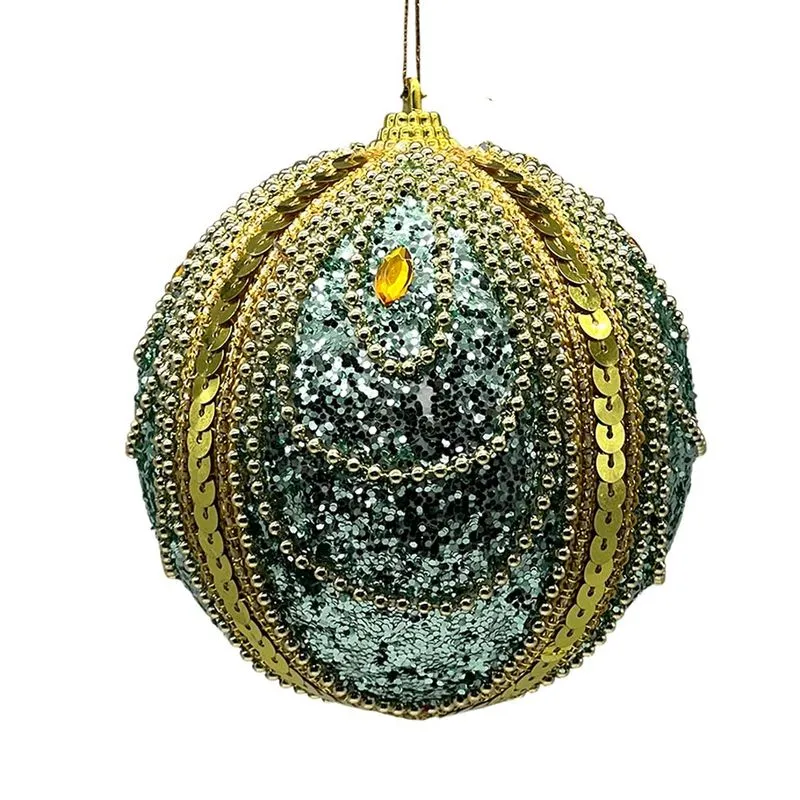 Bola Natal Ornada 10cm Vd Cazza Cv265699
