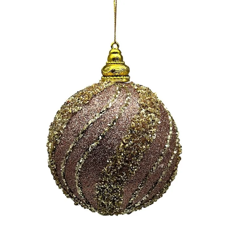 Bola Natal Orn 10cm Ambar Cazza Cv265701