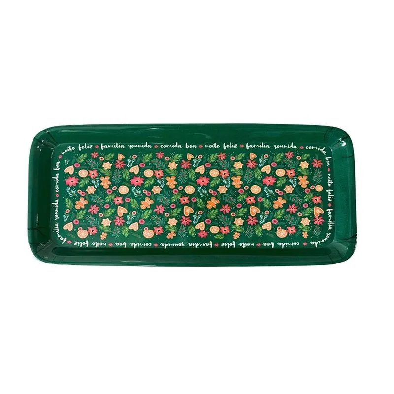 Bandeja Natal 38cm Cazza Cv265817
