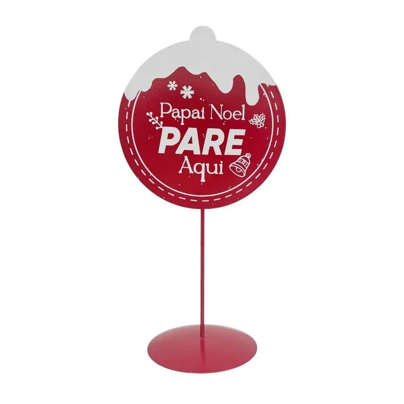 Placa Noel Pare 23cm Vm Cazza Cv265778