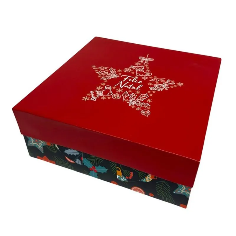 Caixa Presente 25x25cm Cazza Cv265657