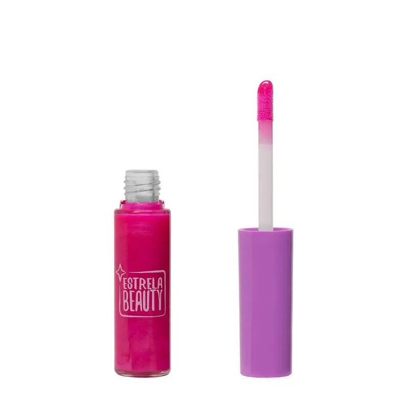 Gloss Brilho Labial Rosa Mágico - Estrela Beauty