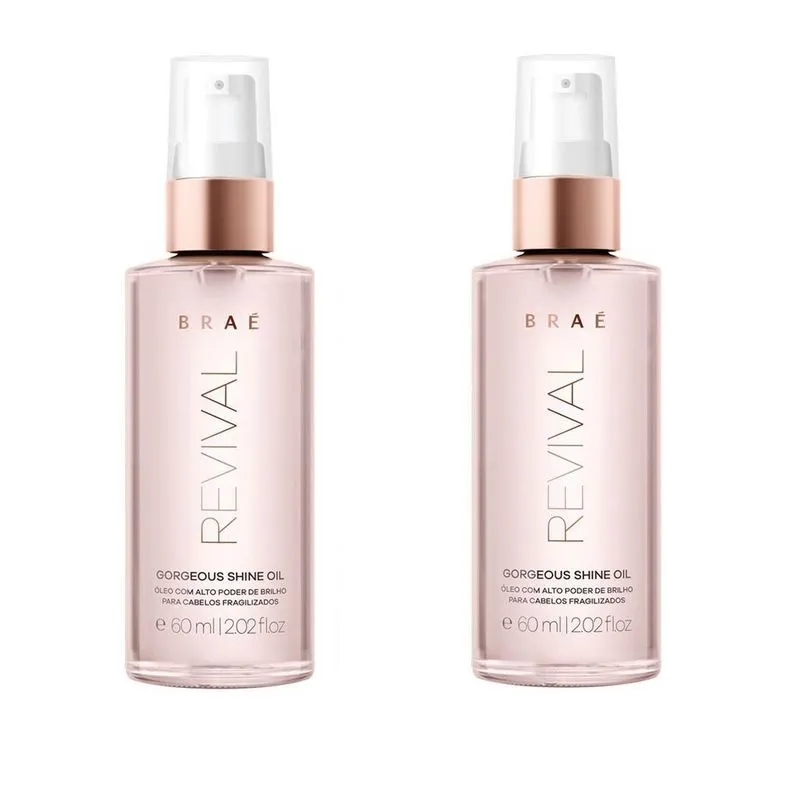 Óleo Finalizador Braé Revival Georgeous Shine 60ml - 02 Unid