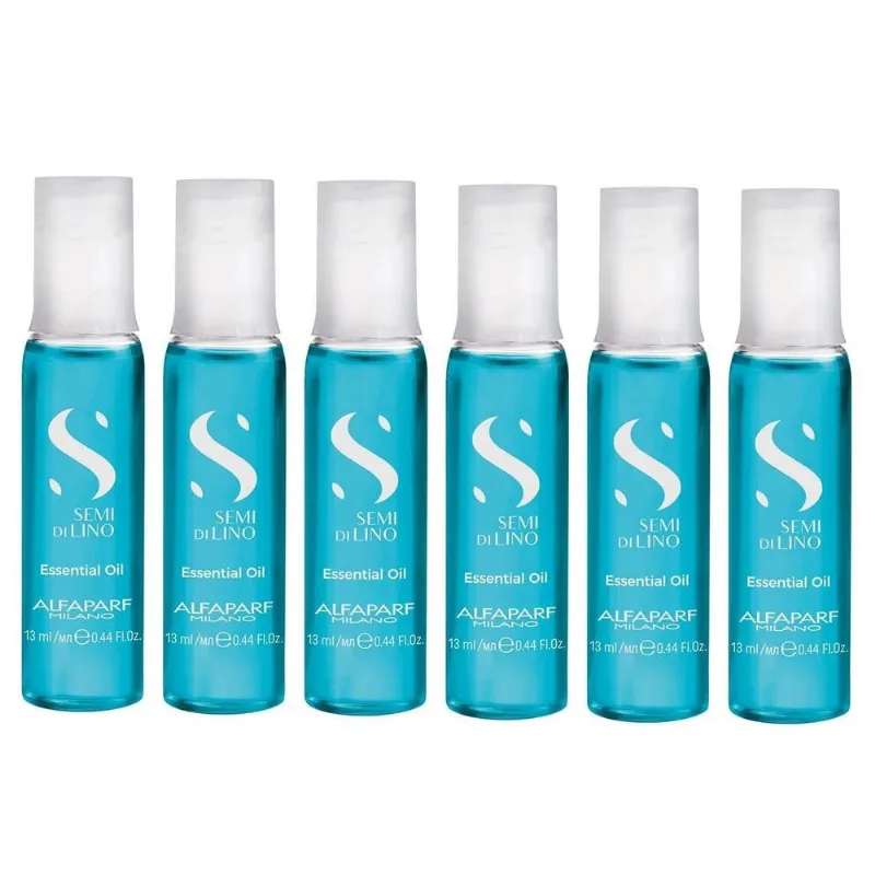Kit 6 Ampolas Alfaparf Semi Di Lino Essential Oil 13ml