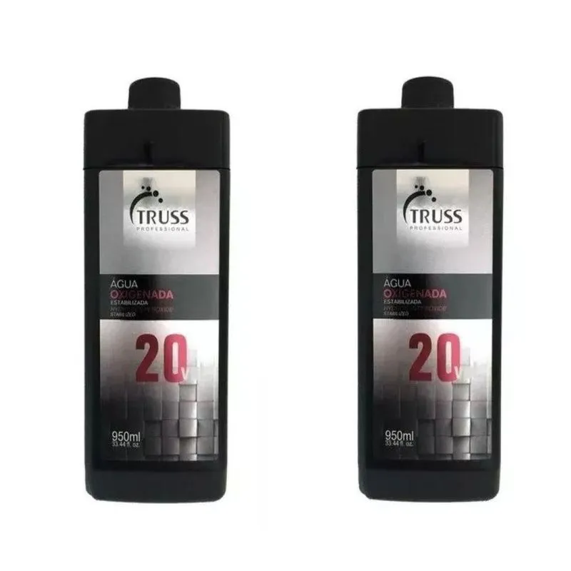 Água Oxigenada Truss 20 Volumes - 950ml (02 Unidade)