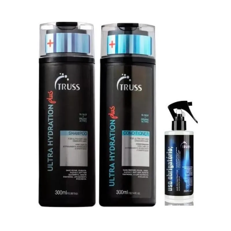 Truss Ultra Hydration Plus Shampoo E Cond E Uso Obrigatório