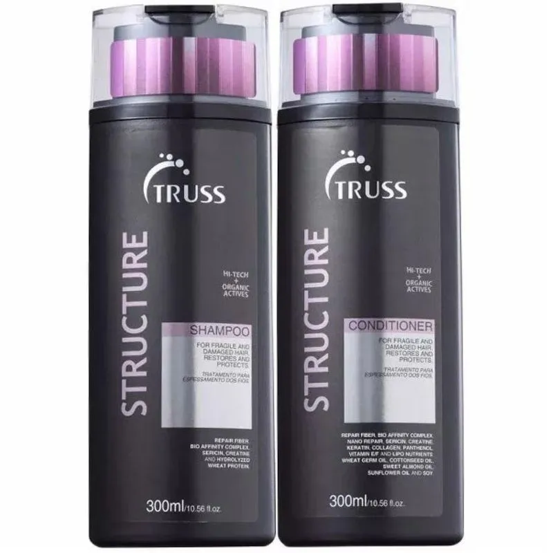 Truss Structure Shampoo 300ml E Condicionador 300ml