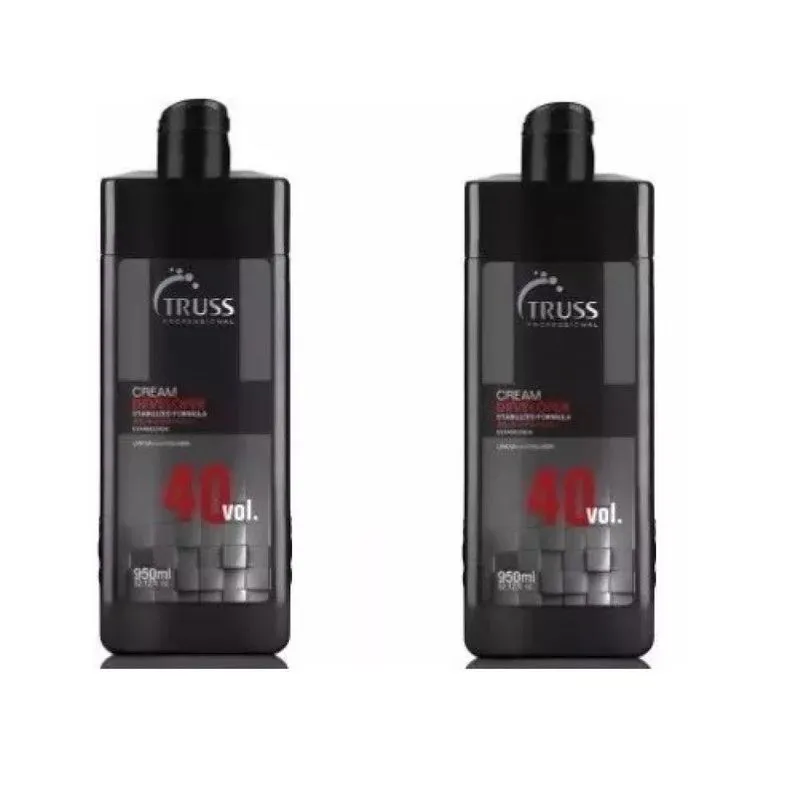 Água Oxigenada Truss 40 Volumes - 950ml (02 Unidades)