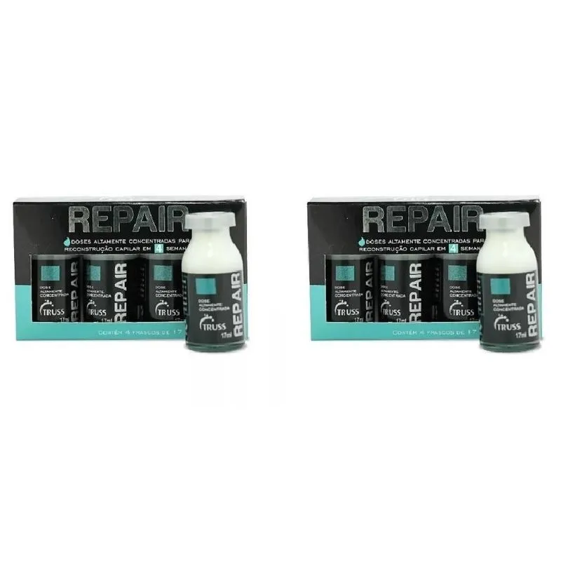 Ampola Repair Truss Dose Altamente Concentrada 17ml 8 Unid