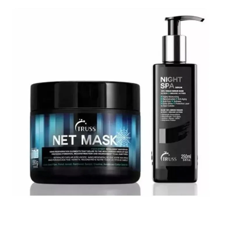 Truss Máscara Net Mask 550G E Sérum Night Spa 250Ml