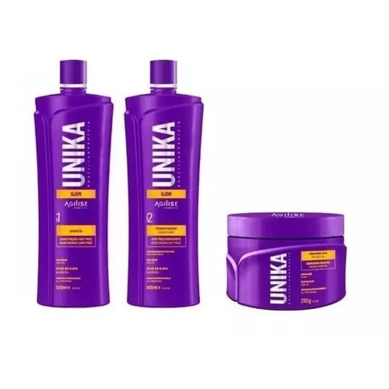 Agilise Ojon Shampoo E Condicionador 500ml E Máscara 250g