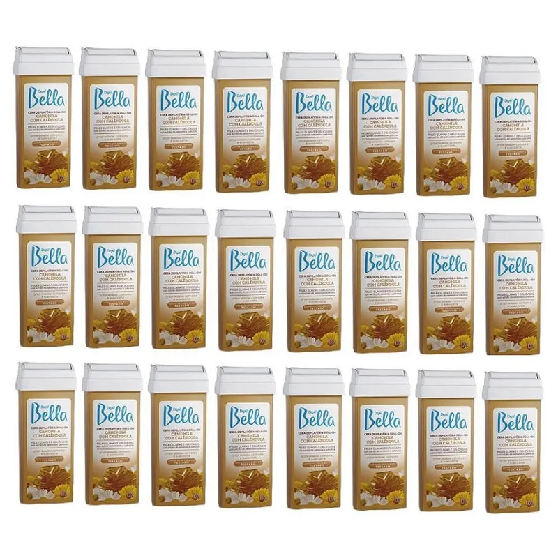 Refil Cera Depilatória Roll-on 100g Camomila 24un