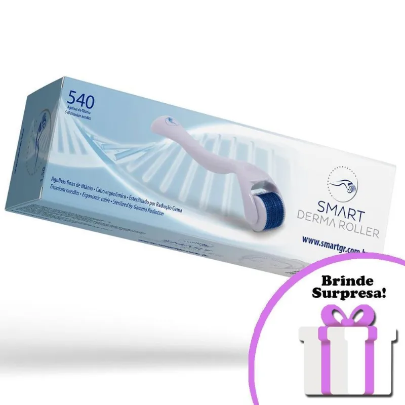 Derma Roller Smart Gr Microagulhamento 2,00mm Com 540agulhas