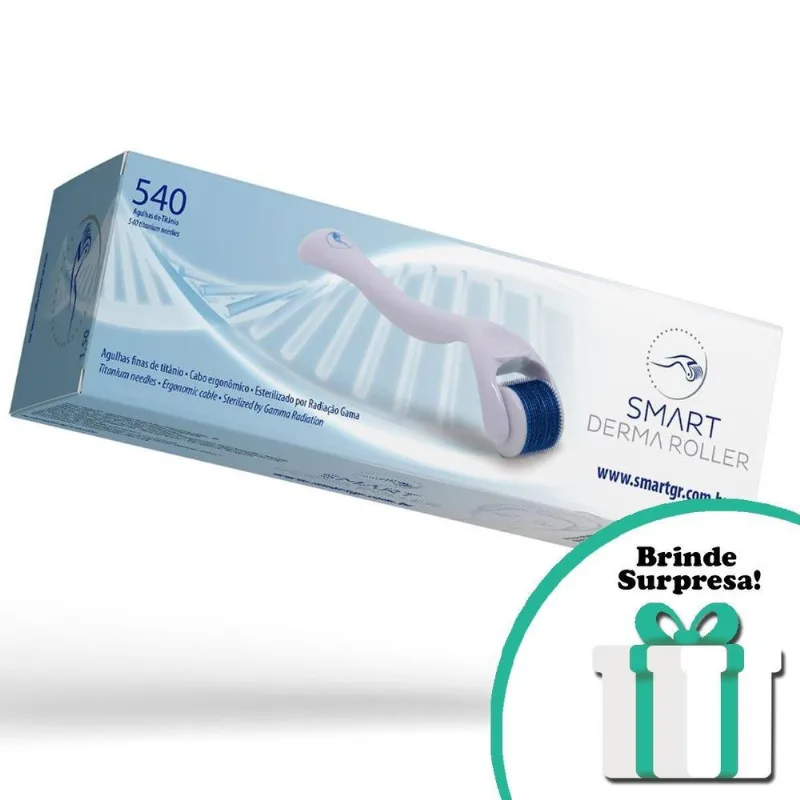 Derma Roller Smart Gr Microagulhamento 3,00mm Com 540agulhas