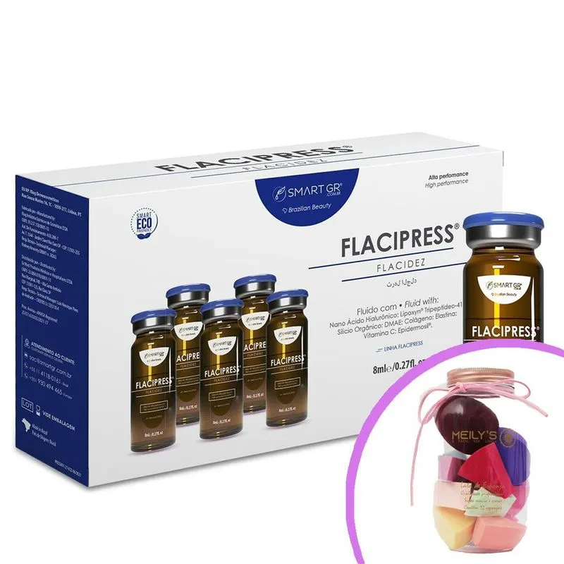 Fluído Flacidez Smart Gr - 5 Unidades De 8ml Cada