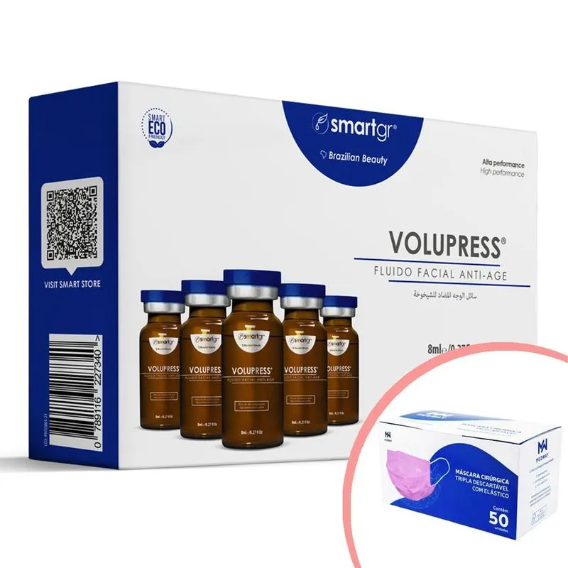 Fluído Volumizador Smart Gr - 5 Unidades De 8ml Cada