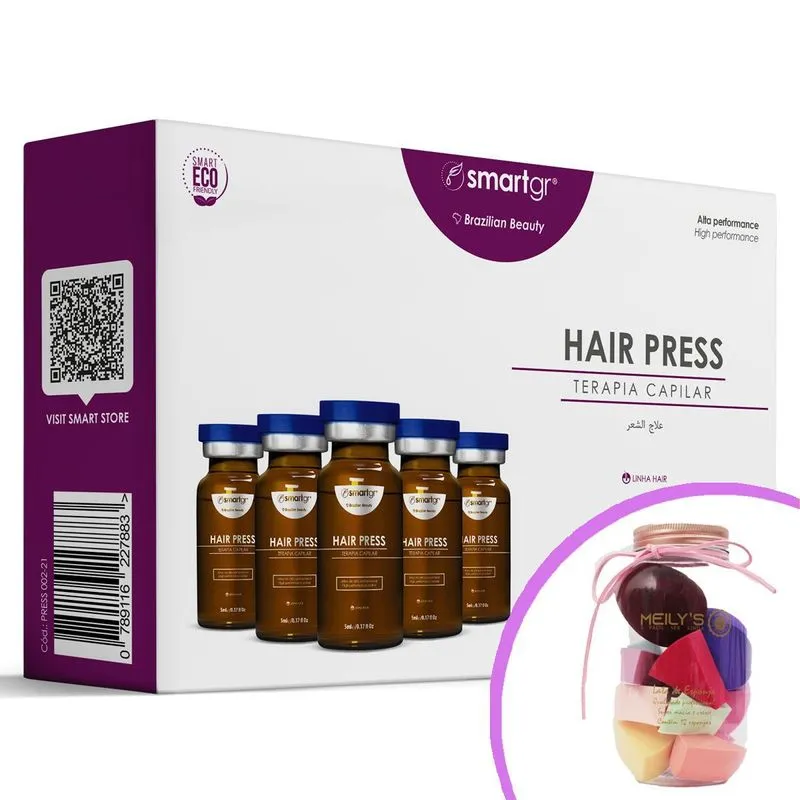 Fluido Hair Smart Gr Terapia Capilar - 5 Unidades 5ml Cada