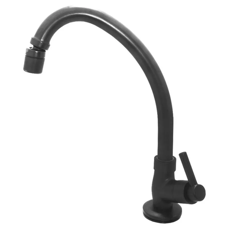 Torneira De Cozinha C29 3069 Giratória Bancada Metal Preto Bognar