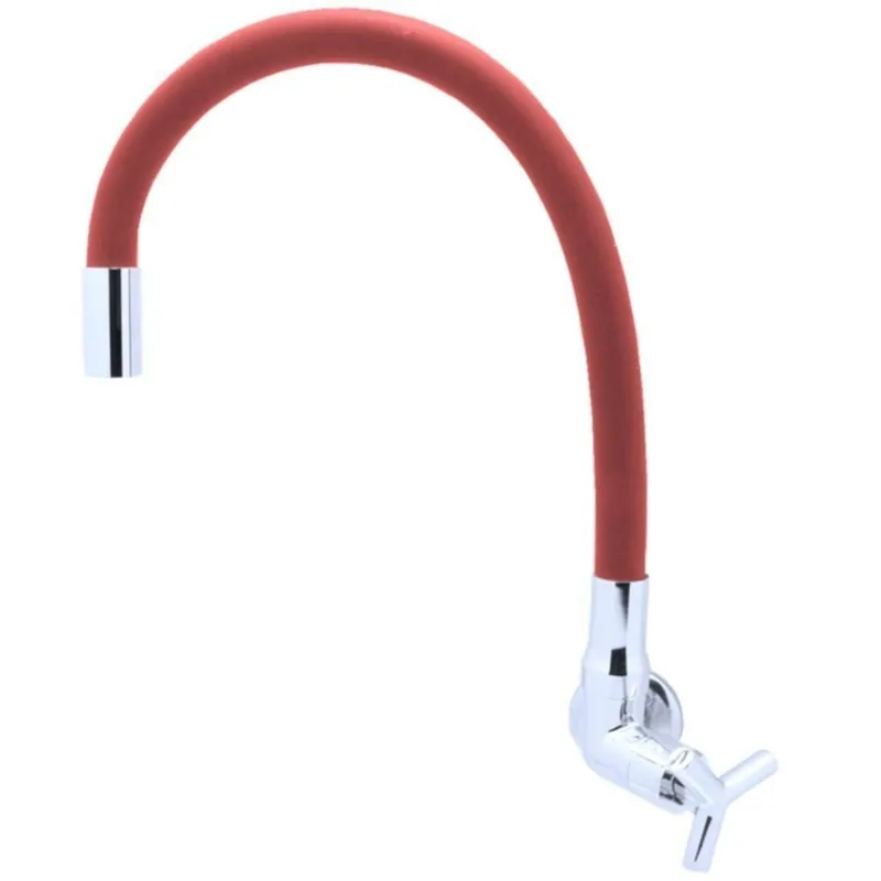 Torneira De Parede Para Cozinha Vermelho 1-4 De Volta 3068 C55 - 31444 - Bognar