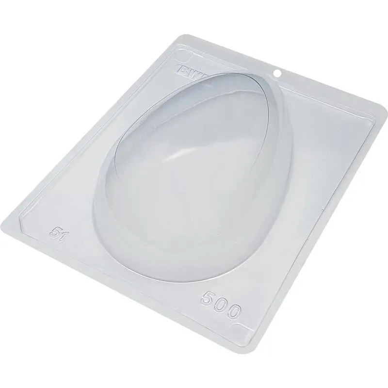 Forma Acetato Ovo Liso Silicone 500G 51 Bwb