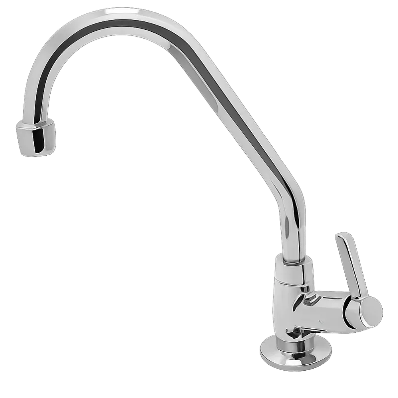 Torneira Para Cozinha De Mesa Com Bica Móvel C29 Abs Cromado - Bognar Bognar