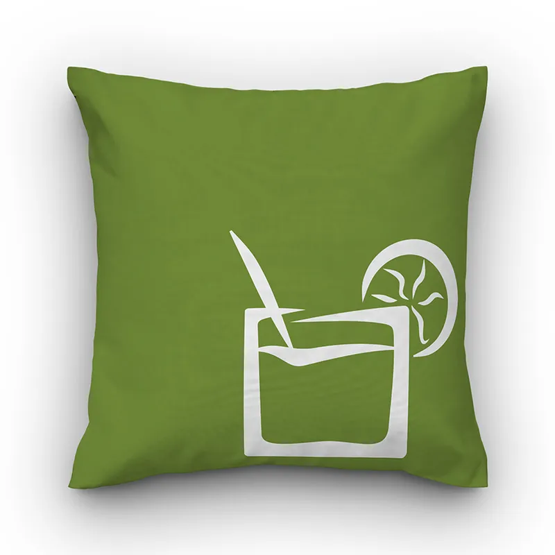 Capa De Almofada Vivain Verde Coquetel