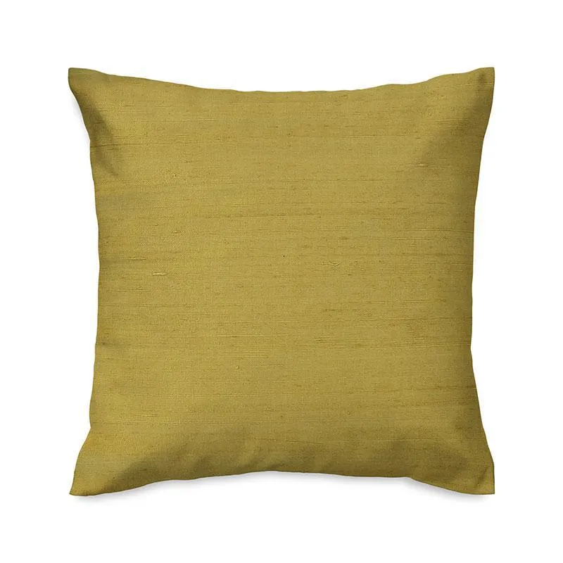 Capa De Almofada Vivain Seda Amarelo