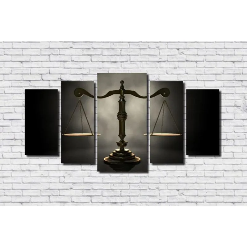 Quadro Decorativo Advocacia Balança