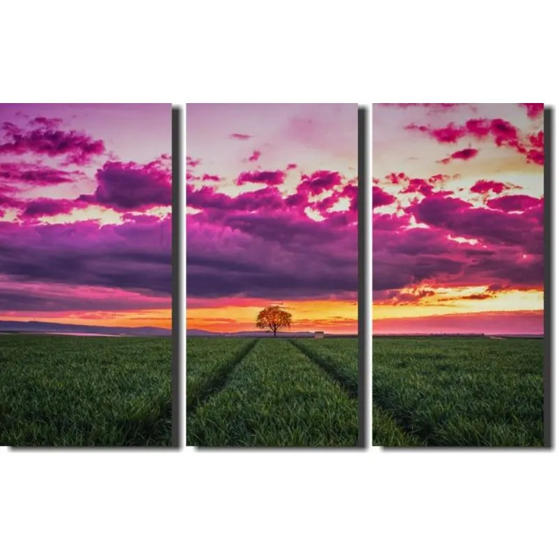 Quadro Decorativo Arvore no Fundo