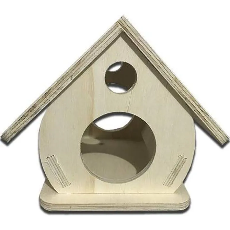 Casinha Para Pássaro Jardim Ninho Resistente Ao Tempo Chuva