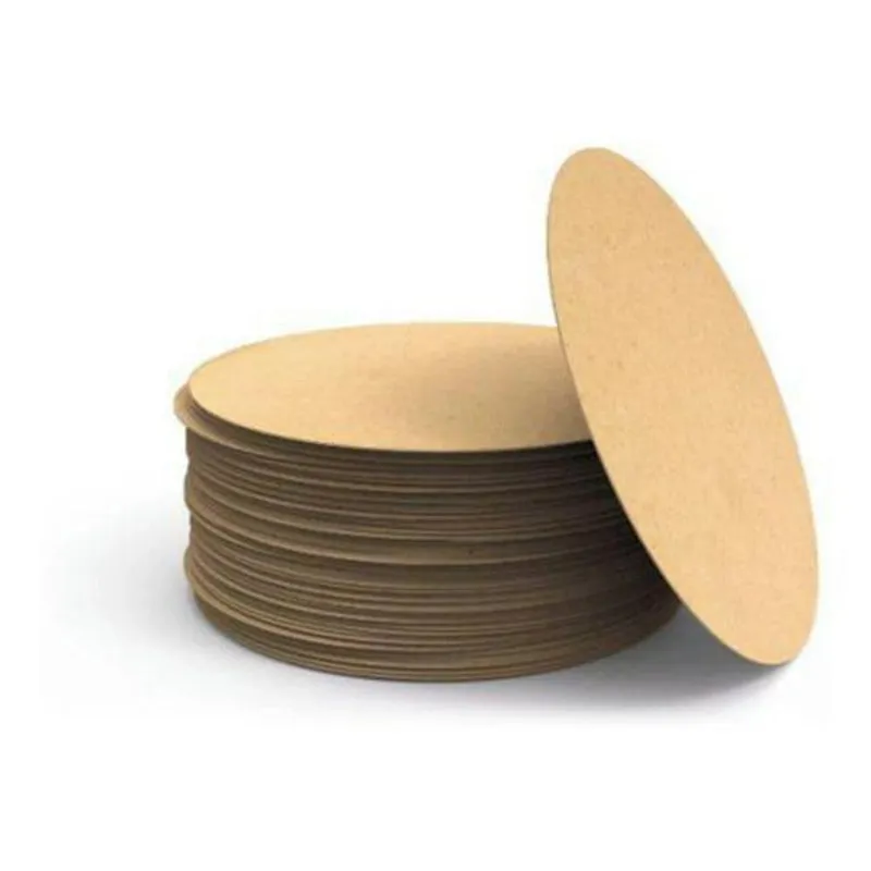 Sousplat Bolacha Mdf Círculos Para Festa 35X35 Cm 20 Uni