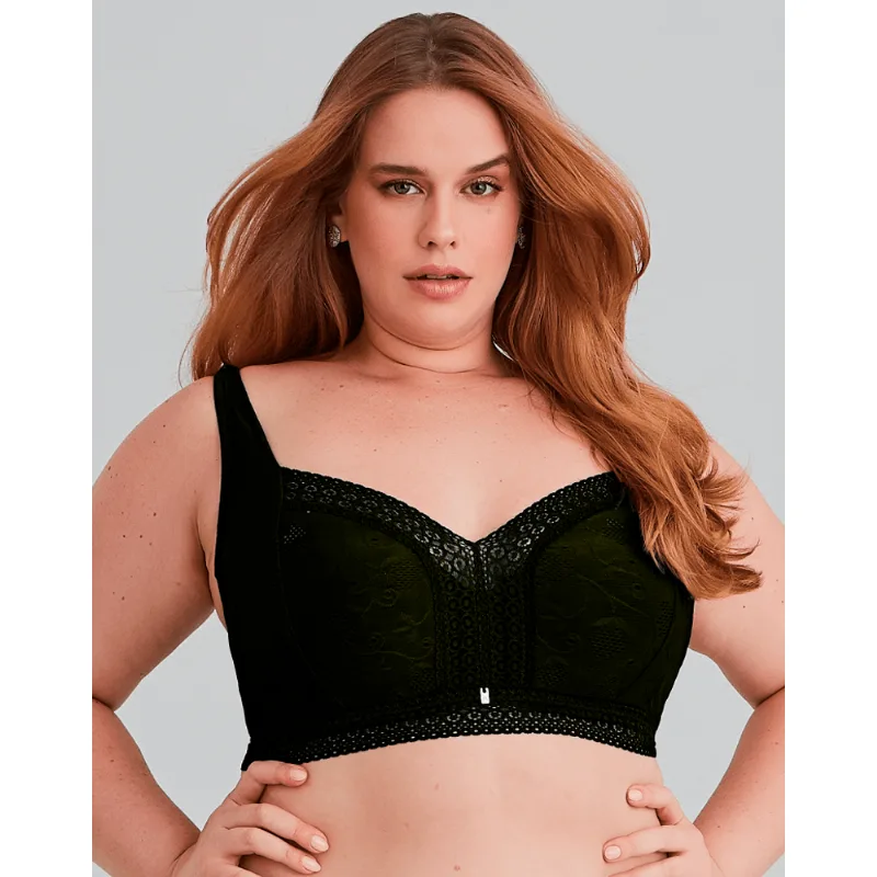 Sutiã Nayane Rodrigues Plus Size Top Bojo Aro Coração SP 07 0002 BR-Branco 48
