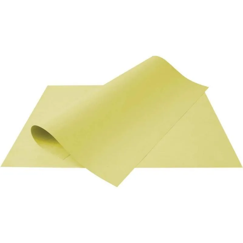 Papel Cartolina Amarelo Escolar 55x73cm 180g.