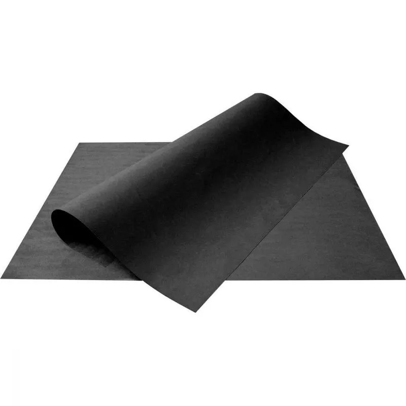 Pacote Com 50 Papeis Cartolina Preto Criacor 50x66cm 240g