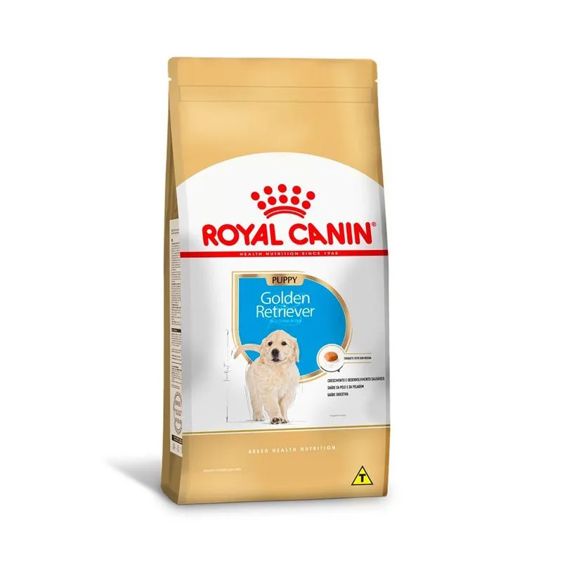 Ração Royal Canin Golden Retriever para Cães Filhotes 12 kg