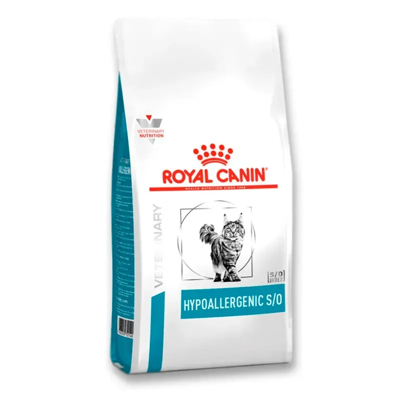 Ração Royal Canin Veterinary Diet Hypoallergenic para Gatos Adultos com Sensibilidades Alimentares 4 kg