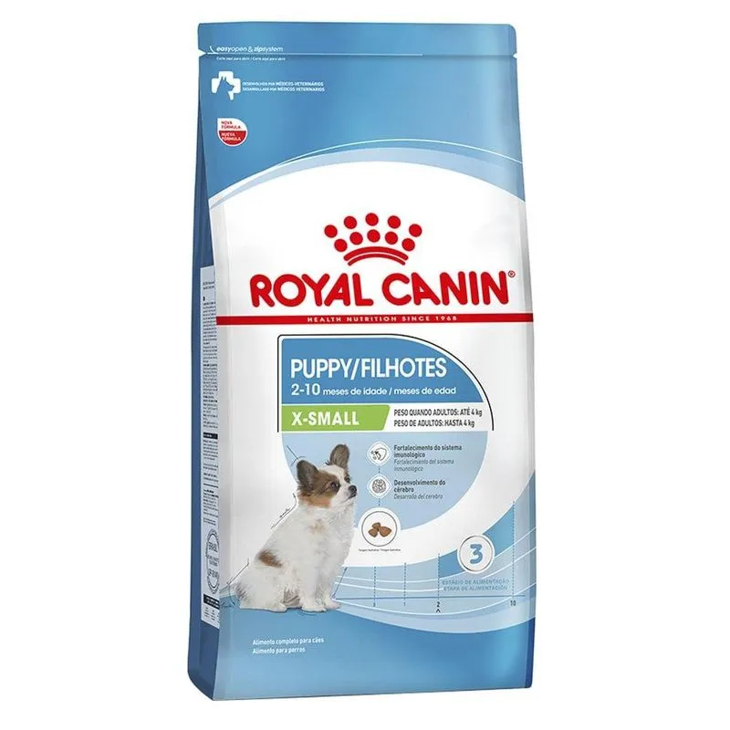 Ração Royal Canin X-Small Junior para Cães Filhotes - 500 g
