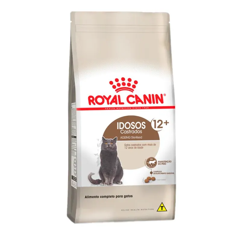 Ração Royal Canin para Gatos Adultos Castrados Acima de 12 anos 4 kg