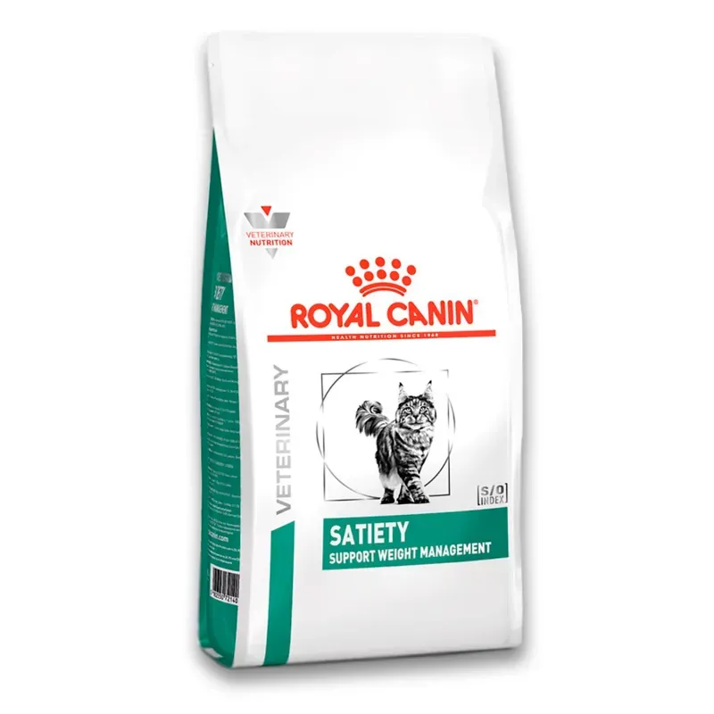 Ração Royal Canin Veterinary Diet Satiety para Gatos Com Excesso de Peso 400 g