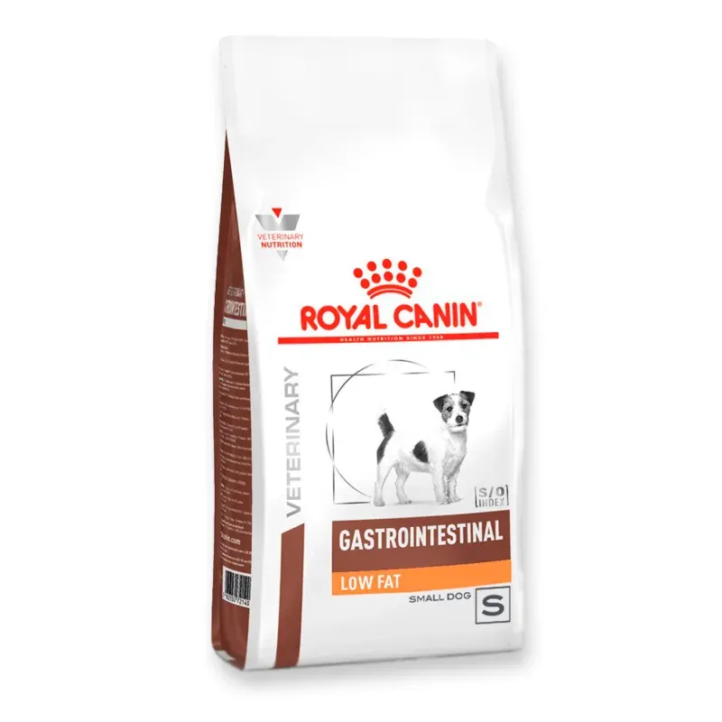 Ração Royal Canin Veterinary Diet Gastrointestinal Low Fat para Cães Adultos de Pequeno Porte 7,5 kg