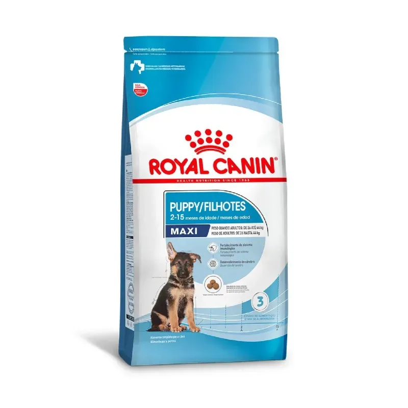 Ração Royal Canin Maxi Puppy para Cães Filhotes Porte Grande 12 kg