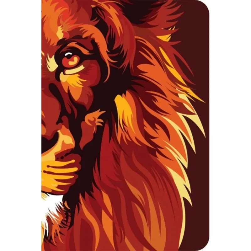 Biblia Nvt 960 Lion Colors Fire - Letra Normal
