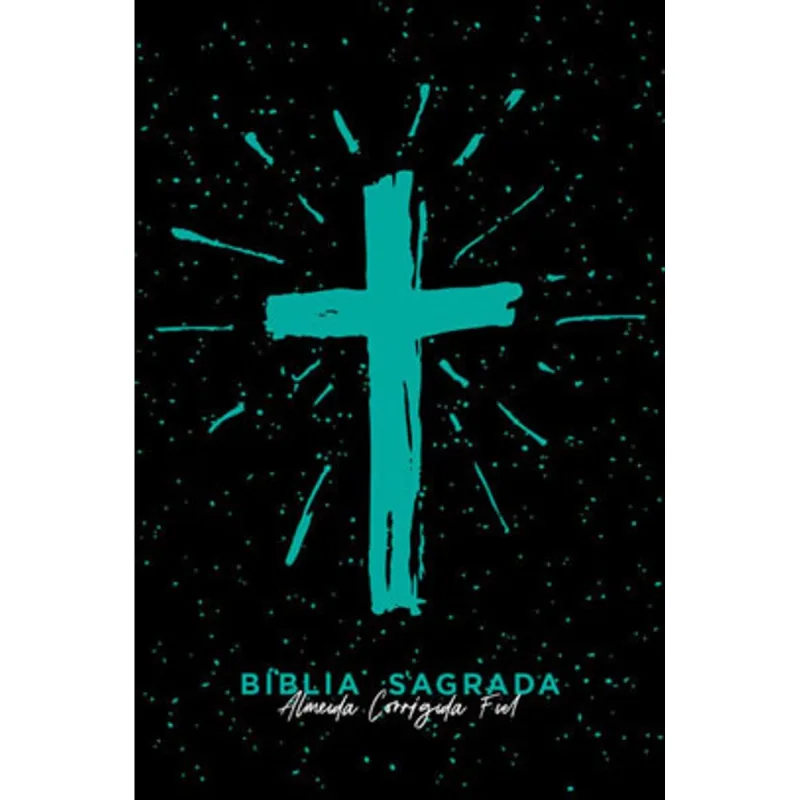 BÍBLIA ACF SLIM CRUZ TIFFANY LETRA NORMAL