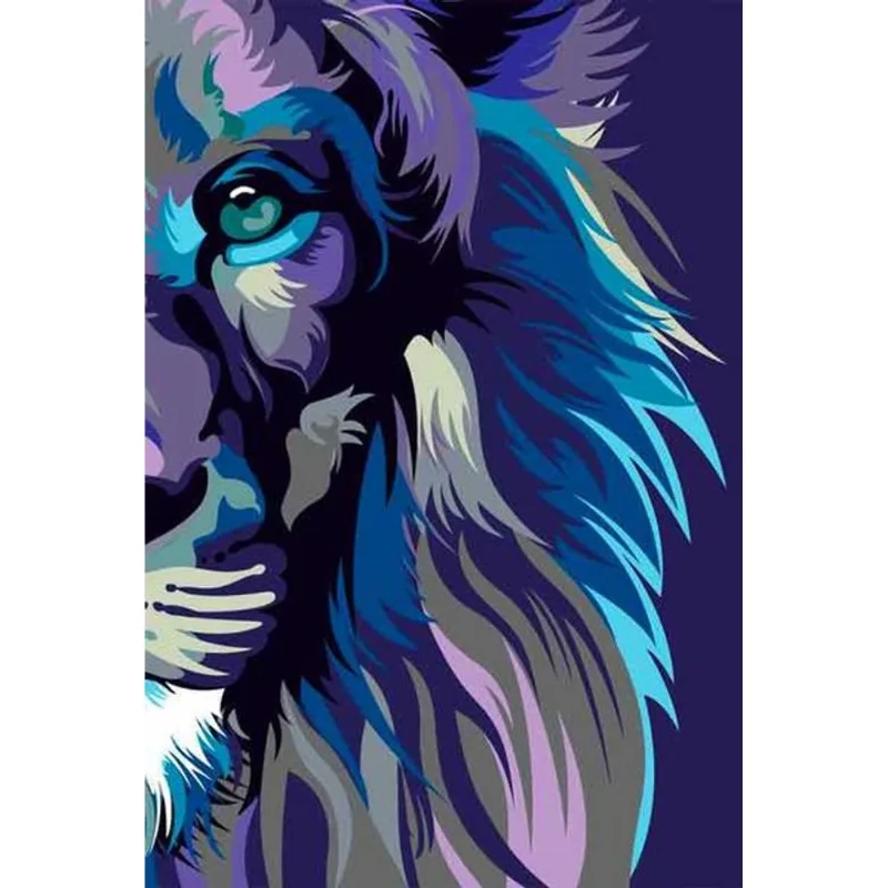 BÍBLIA NVT LION COLORS COOL POP 960 - LETRA NORMAL